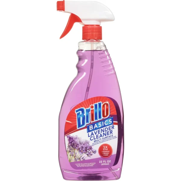 Brillo Basics Multi-Surface Lavender Spray Cleaner 22 Oz