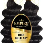 EMPIRE Human Hair- Deep Bulk 18"