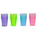 Home Smart Color Plastic Shotglasses