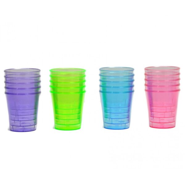 Home Smart Color Plastic Shotglasses