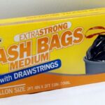 Home Smart Extra Strong Trash Bags With DrawStrings- Medium