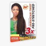 Sensational X-Pression Pre-Stretched Crochet Braid - 3X JAMAICAN TWIST 36 (