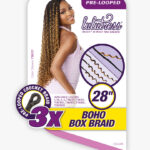 PRE-LOOPED BOHO BOX BRAID 28''