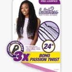 Pre-Looped Boho Passion Twist