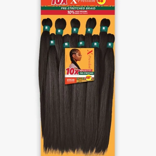 10x X-Pression Pre-stretched Braid