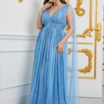 A Line Plus Size Gown