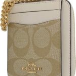 Zip Card Case In Signature Canvas-16367