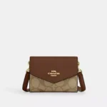 Mini Envelope Wallet With Strap In Signature Canvas 41559
