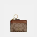 Mini Skinny Id Case In Signature Canvas-50624