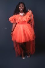Off-Shoulder Tutu Dress