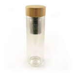 Glass Body With Bamboo Lid - GB-G06-003