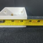Electrical Plastic Base - Heavy 3 x 3