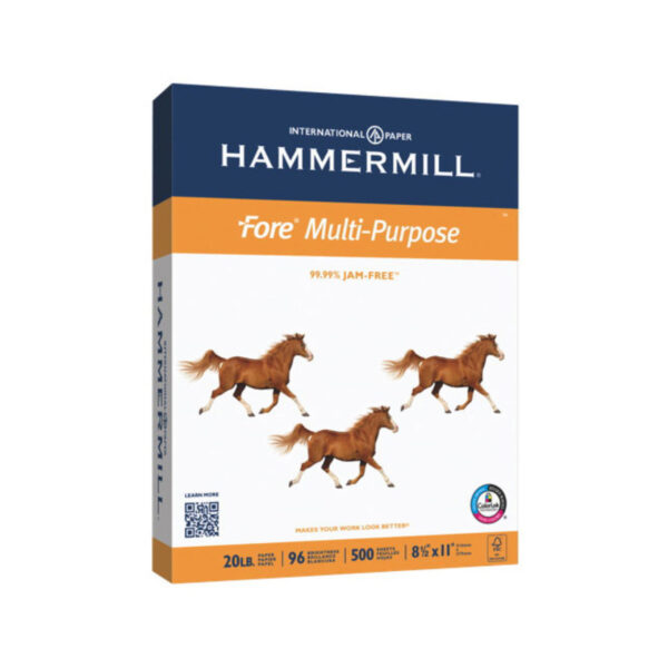 HAMMERMILL 500 SHEETS 8.5″ X 11″ MULTIPURPOSE PAPER