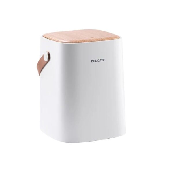 Household Wood Grain Push-type Trash Can - GB-G06-031
