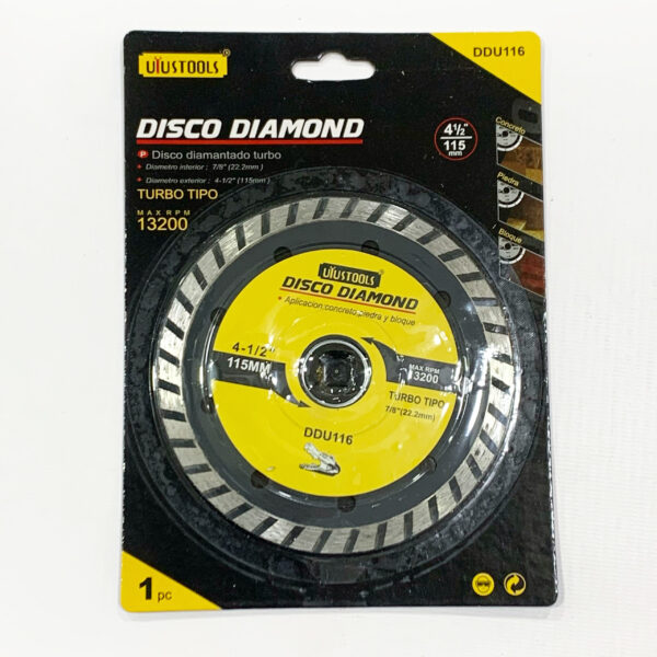 DIAMOND DISC 116MM
