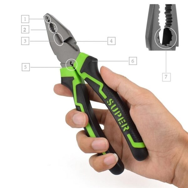 Multifunction Wire Stripper Cutter Pilers