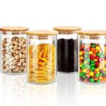 Glass Jar with Airtight Bamboo Lid - GB-G06-016