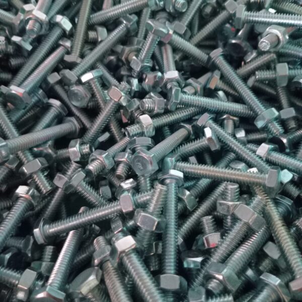 Bolt And Nut 1/4 x 2''