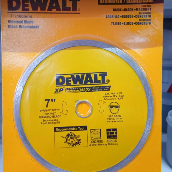 DEWALT 7'' Tile Disc