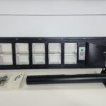 Solar Led Street Lamp With Short Pole Power Outlet - 60watt