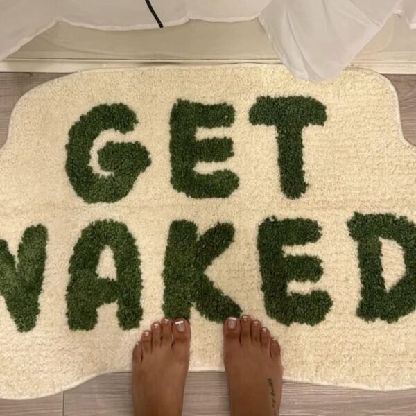 Get Naked Custom Hand-made Rug - ( BY ORDERS ONLY)