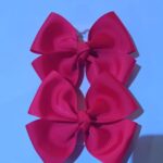 Kids Hair Bow - Red GB-G26-005