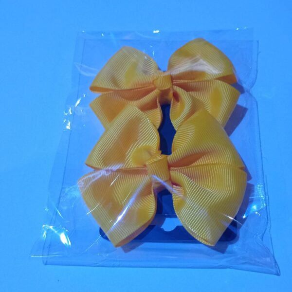 Kids Hair Bow - Yellow GB-G26-004
