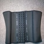3 Hooks Latex Waist Trainer Trimmer Corset Weight Loss Body Shaper- SMALL