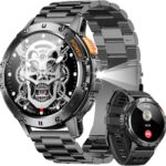Military Smart Watch for Men Answer/Make Calls - Rugged Smartwatch