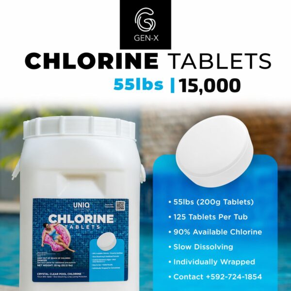 Chlorine Tablets - 55lbs